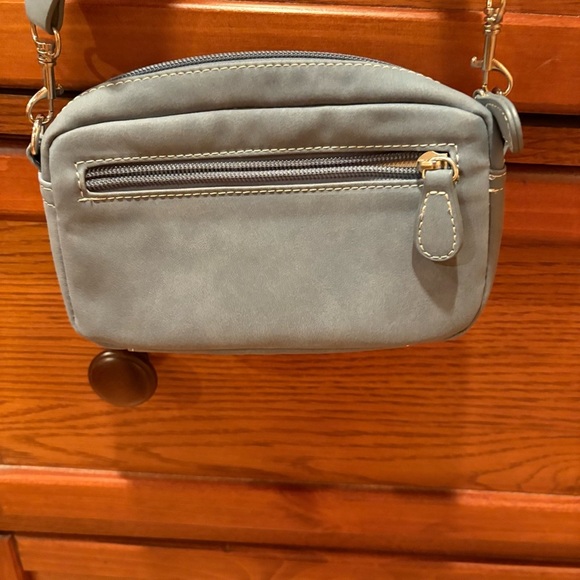 Stone Mountain Guitar Strap Catalina Camera Crossbody bag nubuck used once - Picture 3 of 11